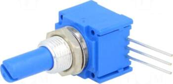 BOURNS Potentiometer: shaft | single turn