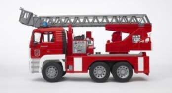 BRUDER MAN Fire engine with selwing
