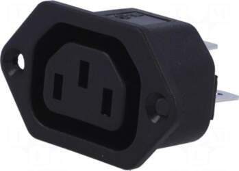 BULGIN Connector: AC supply | socket