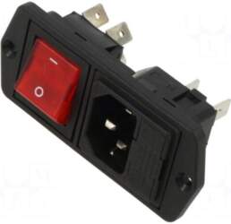 BULGIN Connector: AC supply | socket
