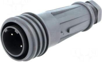 BULGIN Connector: circular | plug |