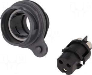 BULGIN Connector: circular | socket |