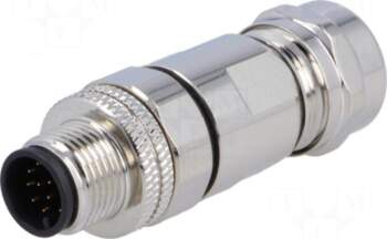 BULGIN Plug | M12 | PIN: