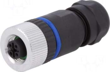 BULGIN Plug | M12 | PIN: