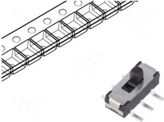 C&K Switch: slide | Pos: 2