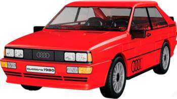 COBI Audi Quattro 1980 (red, scale