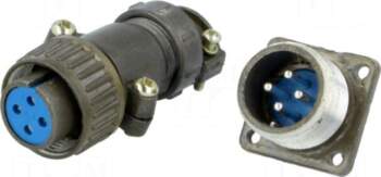 CONNFLY Socket,plug | Connector: circular
