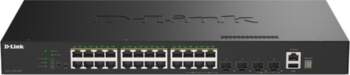 D-Link 28-Port Gigabit Stackable PoE+ Smart