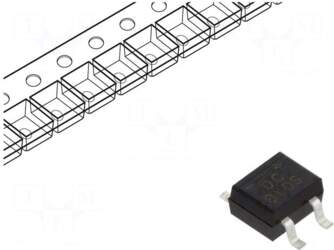 DC COMPONENTS Bridge rectifier: single-phase |