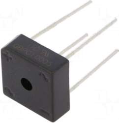 DC COMPONENTS Bridge rectifier: single-phase |