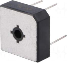 DC COMPONENTS Bridge rectifier: single-phase |