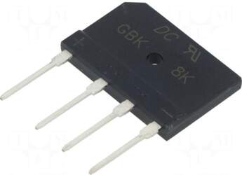 DC COMPONENTS Bridge rectifier: single-phase |