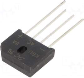 DC COMPONENTS Bridge rectifier: single-phase |