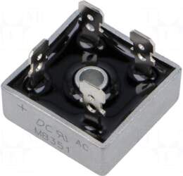 DC COMPONENTS Bridge rectifier: single-phase |