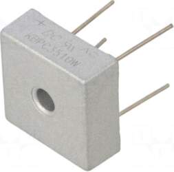 DC COMPONENTS Bridge rectifier: single-phase |