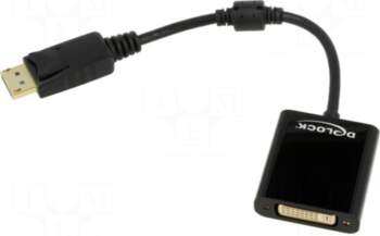 DELOCK Adapter | DisplayPort plug,DVI-I
