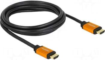DELOCK Cable | HDMI plug,both
