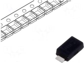 DIODES INCORPORATED Diode: Schottky rectifying |