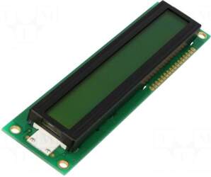 DISPLAY ELEKTRONIK Display: LCD | alphanumeric