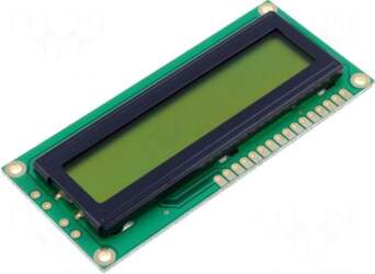 DISPLAY ELEKTRONIK Display: LCD | alphanumeric
