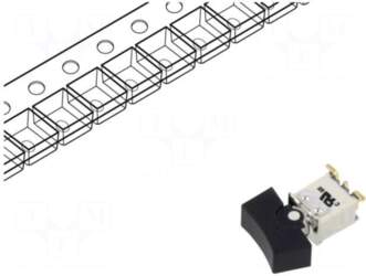 E-SWITCH ROCKER | SPDT | Pos: