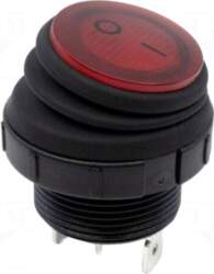 E-SWITCH ROCKER | SPST | Pos: