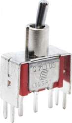 E-SWITCH Switch: toggle | SPDT |