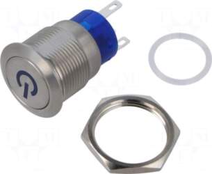E-SWITCH Switch: vandal resistant | Pos: