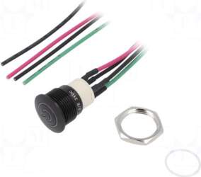 E-SWITCH Switch: vandal resistant | Pos: