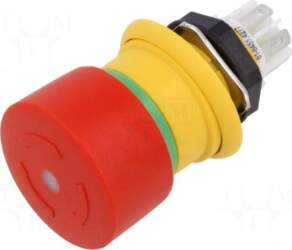 EAO Switch: emergency stop | 16mm