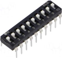 ECE Switch: DIP-SWITCH | Poles number: