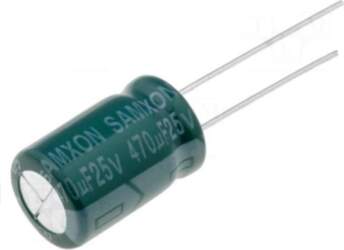 Electro Base Capacitor: electrolytic; low impedance