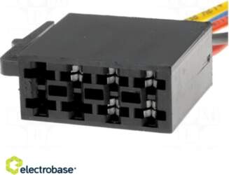Electro Base ISO plug,wires; PIN:
