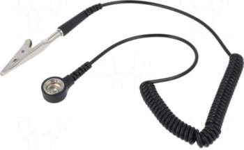 ELME Coiled ground cord with press