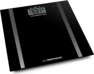 Esperanza EBS018K personal scale Rectangle Black