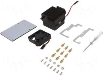 Heatsink: extruded | grilled | Raspberry