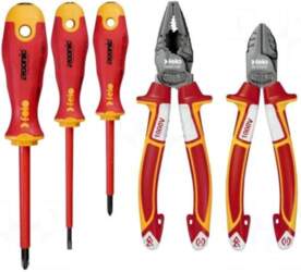 FELO Tools set: pliers, insulation screwdrivers