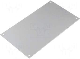 FIBOX Front panel | aluminium |