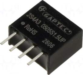 GAPTEC Electronic Converter: DC/DC | 2W