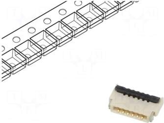 GCT Connector: FFC/FPC | gold flash