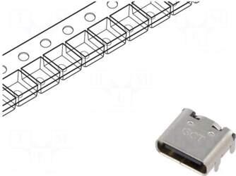 GCT Connector: USB C | socket