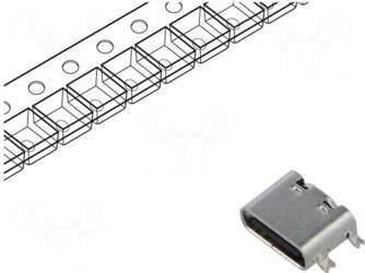 GCT Connector: USB C | socket