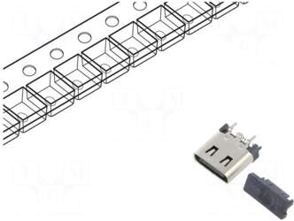 GCT Connector: USB C | socket