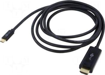 Goobay Cable | HDMI plug,USB