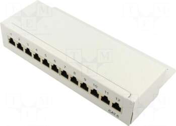 Goobay Patch panel | grey |