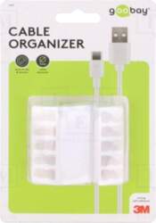 Goobay Set of clips | white