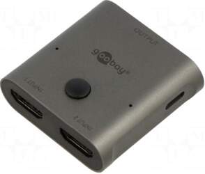 Goobay Switch | grey | Input: