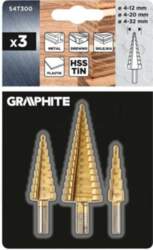 GRAPHITE Drill bit-kit | step,multistep