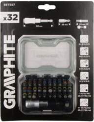 GRAPHITE Tools set: screwdriver bits |