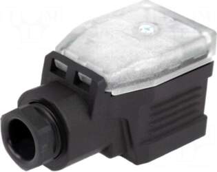 HIRSCHMANN Connector: valve connector | plug